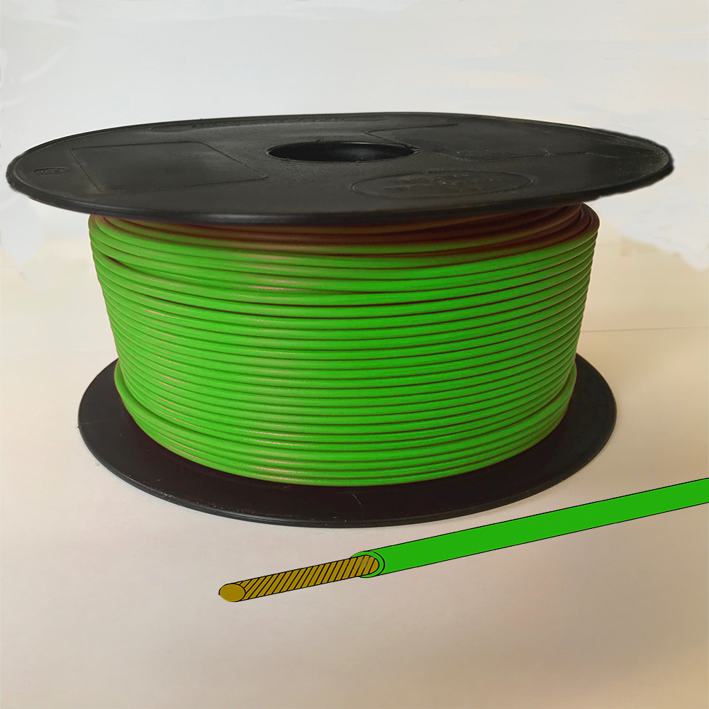 Single Core Cable - Green - 28/0.30 17.5amp (CAB.3GN) | From Co-Star