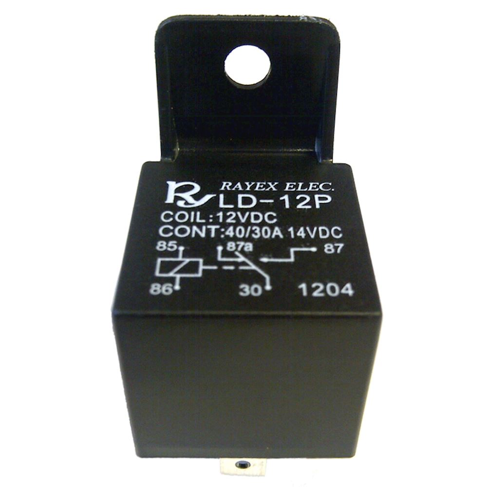 Changeover Relay 12v 5pin 3040amp R255 Ld 12p From Co Star