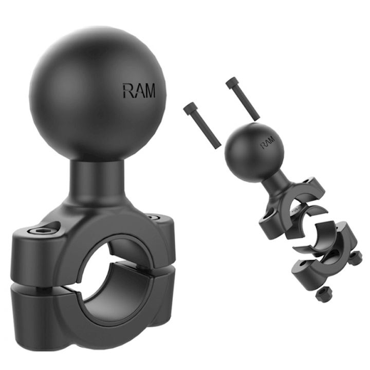 Torque™ Rail and Handlebar Base with 1.5" Ball for 0.75" to 1" Diameter