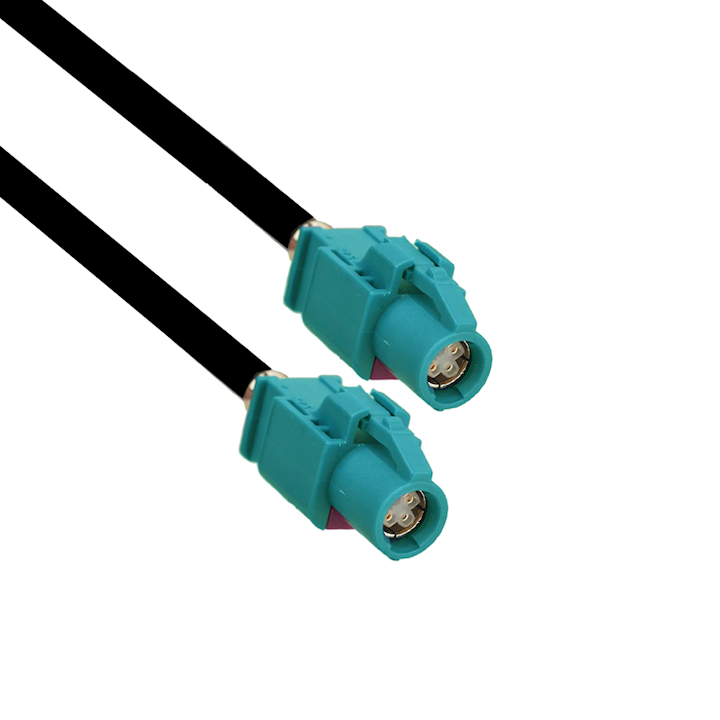 HSD Code Z Water Blue Female to Female 3 meter cable assembly (HSDC300CM-ZF-ZF)