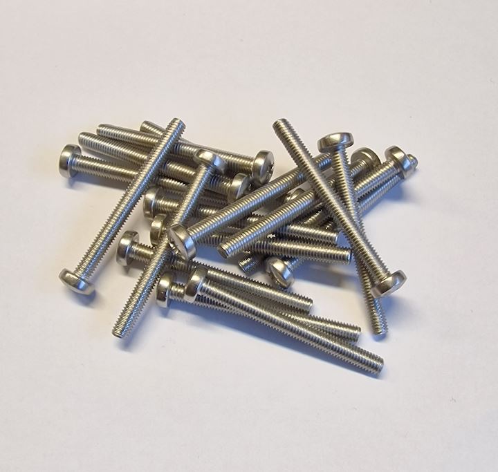 Stainless Steel Machine Screw M5 x 50mm