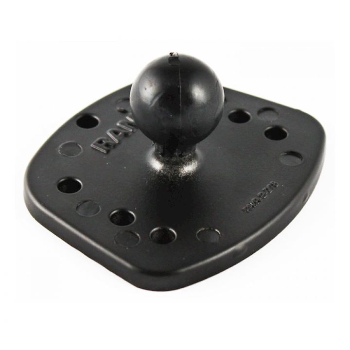 Marine Electronic Adapter Base with 1" Ball for the Eagle Cuda, FishEasy, Humminbird Piranha & Lowrance X-4