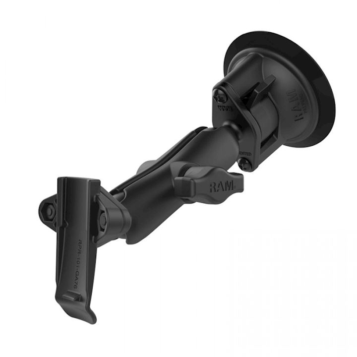 RAM® Twist-Lock™ Suction Cup Mount with Garmin Spine Clip Holder