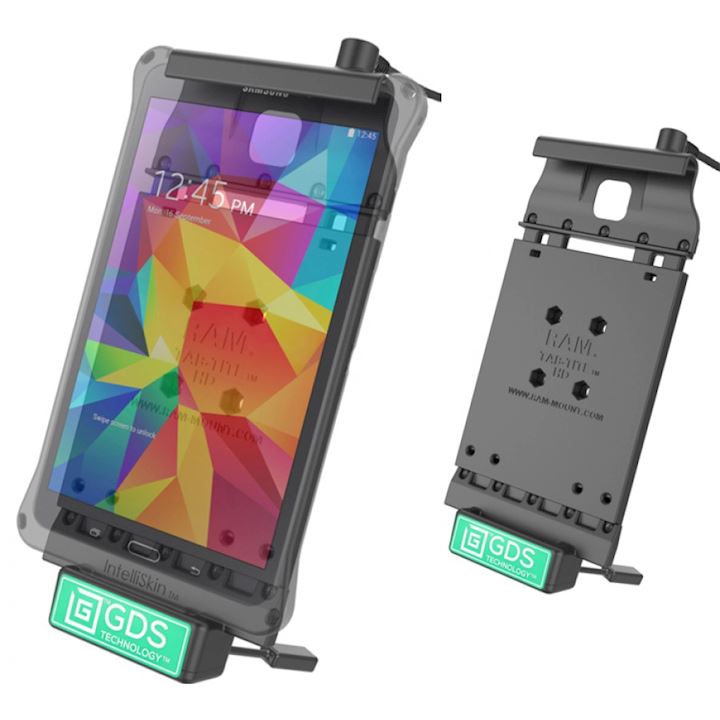 Vehicle Dock with Audio Jumper Cable and GDS™ Technology for the Samsung Galaxy Tab 4 8.0