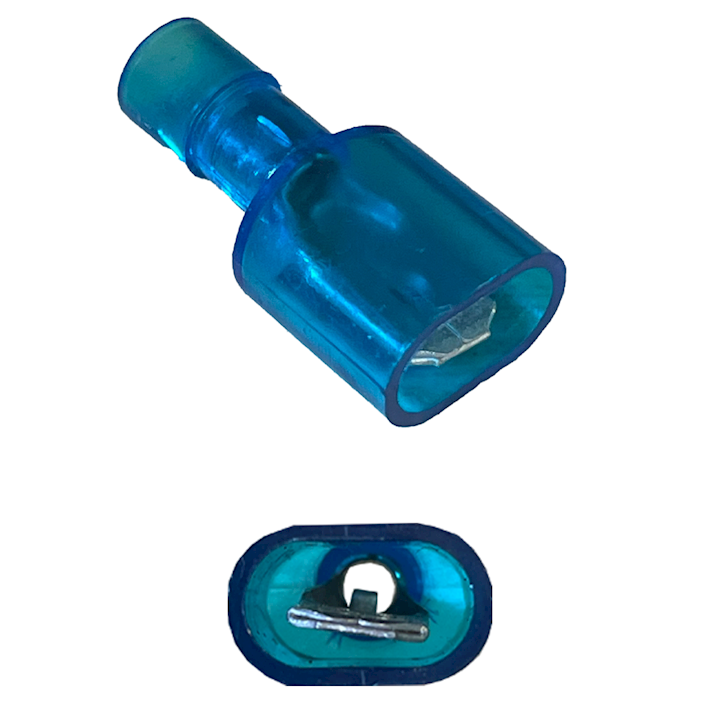 Nylon Coupler - Male - Blue (WT.62)