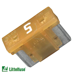 Littlelfuse Miniature Low Profile 5 Amp Fuses - 0891005.NXS