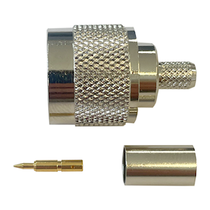 'N' Series Male Crimp Connector (LMR-240) (C5063N-240)