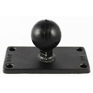 Rectangular 2” x 4” base with C size ball